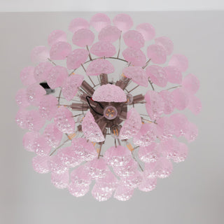 Inset Lustre Goutte Murano Métal Verre Premium