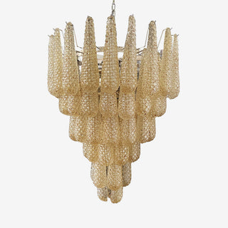 Inset Lustre Goutte Murano Métal Verre Premium