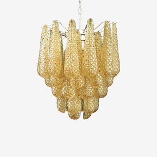 Inset Lustre Goutte Murano Métal Verre Premium
