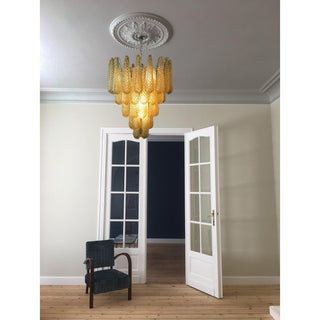 Inset Lustre Goutte Murano Métal Verre Premium