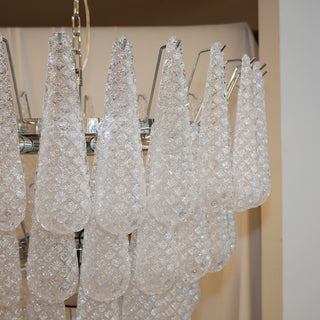 Inset Lustre Goutte Murano Métal Verre Premium