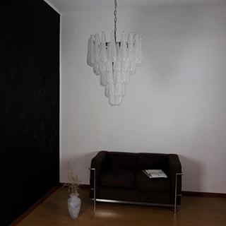 Inset Lustre Goutte Murano Métal Verre Premium
