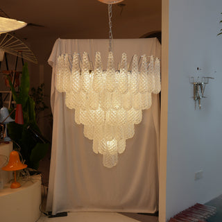 Inset Lustre Goutte Murano Métal Verre Premium