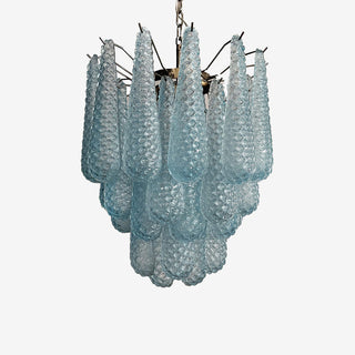 Inset Lustre Goutte Murano Métal Verre Premium