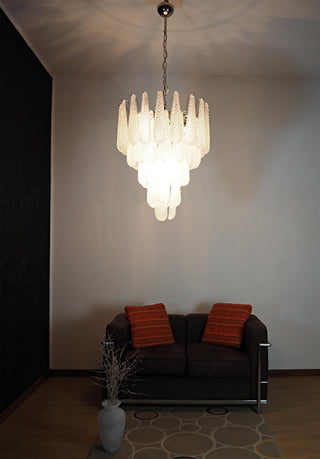 Inset Lustre Goutte Murano Métal Verre Premium