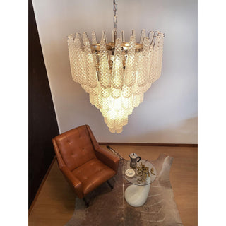Inset Lustre Goutte Murano Métal Verre Premium