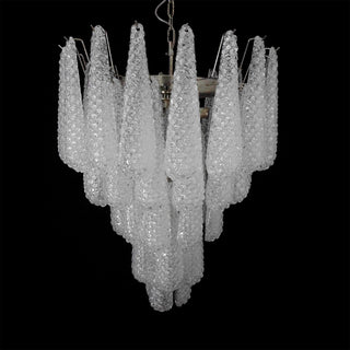 Inset Lustre Goutte Murano Métal Verre Premium
