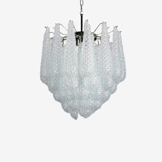 Inset Lustre Goutte Murano Métal Verre Premium