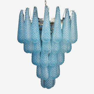 Inset Lustre Goutte Murano Métal Verre Premium