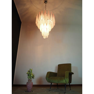 Inset Lustre Goutte Murano Métal Verre Premium