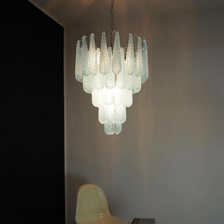 Inset Lustre Goutte Murano Métal Verre Premium
