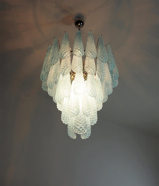 Inset Lustre Goutte Murano Métal Verre Premium