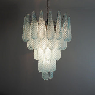 Inset Lustre Goutte Murano Métal Verre Premium