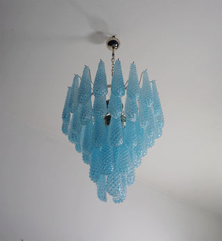 Inset Lustre Goutte Murano Métal Verre Premium