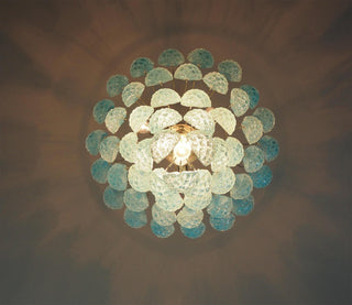 Inset Lustre Goutte Murano Métal Verre Premium