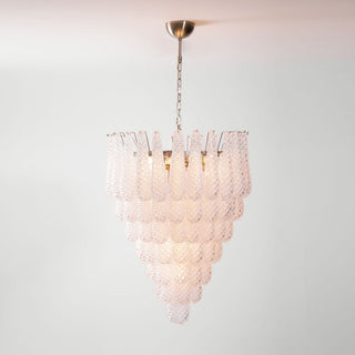 Inset Lustre Goutte Murano Métal Verre Premium