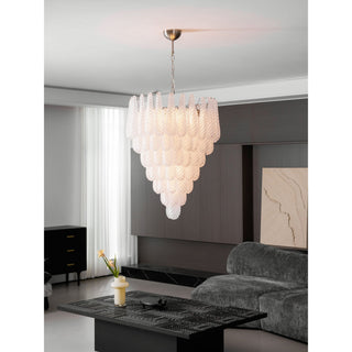 Inset Lustre Goutte Murano Métal Verre Premium