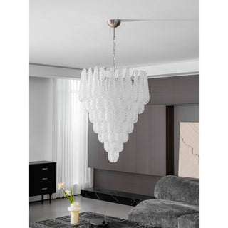 Inset Lustre Goutte Murano Métal Verre Premium