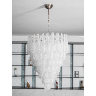 Inset Lustre Goutte Murano Métal Verre Premium