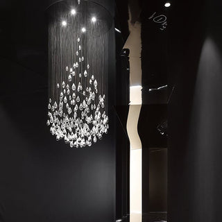 Droplets Sculpture Chandelier-Neutral Decor