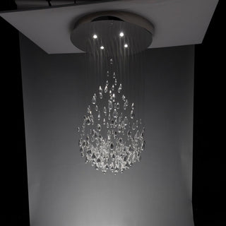 Droplets Sculpture Chandelier-Neutral Decor