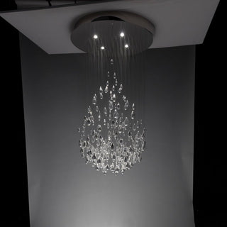 Droplets Sculpture Chandelier-Neutral Decor