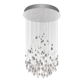 Droplets Sculpture Chandelier-Neutral Decor