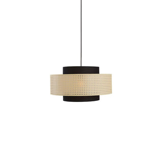 Zerither Suspension Rattan Tissu-Luire