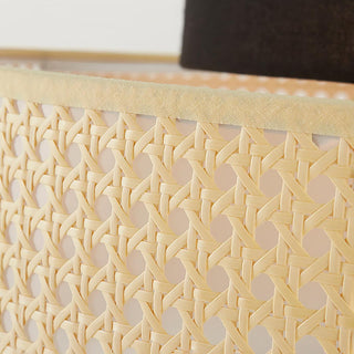 Zerither Suspension Rattan Tissu-Luire