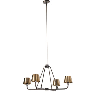 Nook Lustre Métal Laiton Vintage Industriel