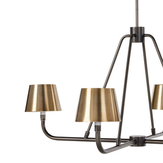 Nook Lustre Métal Laiton Vintage Industriel
