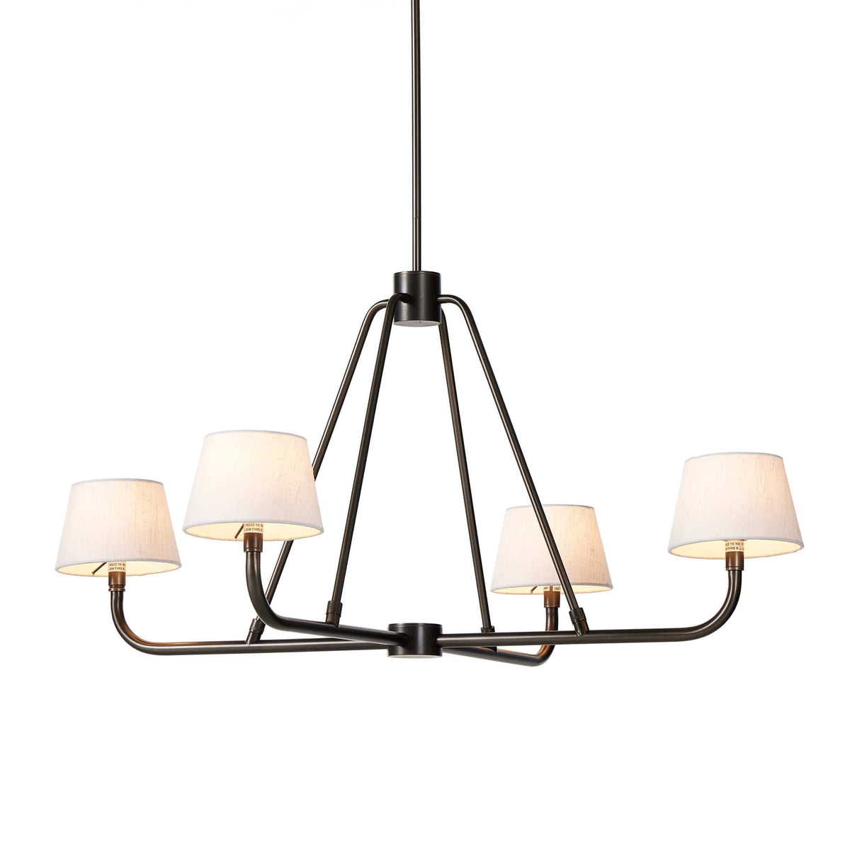Nook Lustre Métal Laiton Vintage Industriel