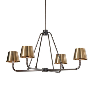 Nook Lustre Métal Laiton Vintage Industriel