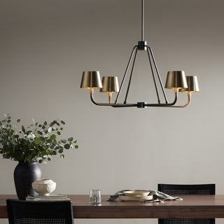 Nook Lustre Métal Laiton Vintage Industriel