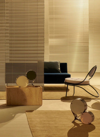 Duet Disc Table Lamp-Neutral Decor