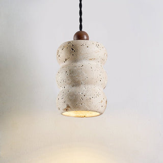 Bors Dune Suspension en Travertin Jaune Pebble