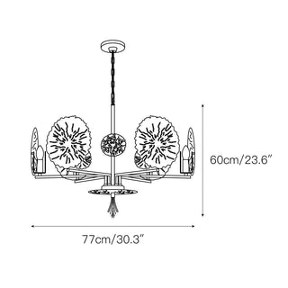 Orb Lustre Métal Laiton Créativité Individuelle