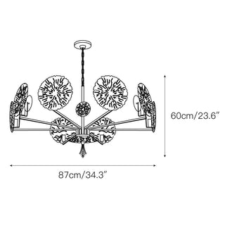 Orb Lustre Métal Laiton Créativité Individuelle