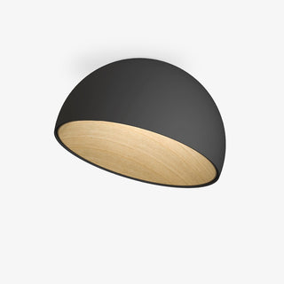 Solara Plafonnier Dôme Bois Minimaliste