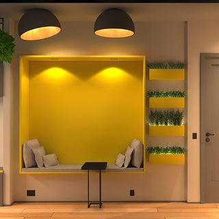 Solara Plafonnier Dôme Bois Minimaliste