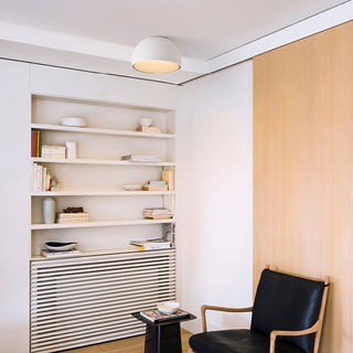 Solara Plafonnier Dôme Bois Minimaliste