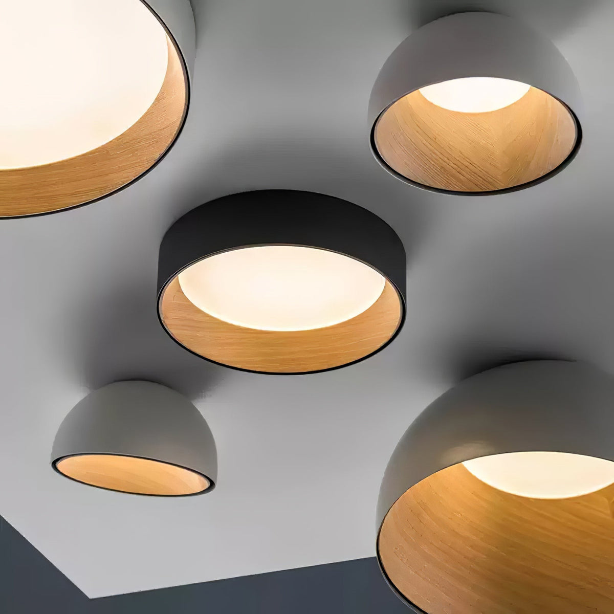 Selona Plafonnier Rond Moderne Minimaliste