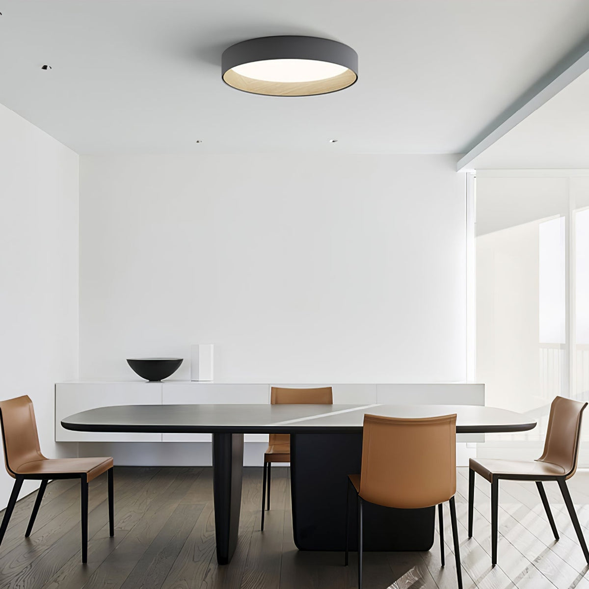 Selona Plafonnier Rond Moderne Minimaliste