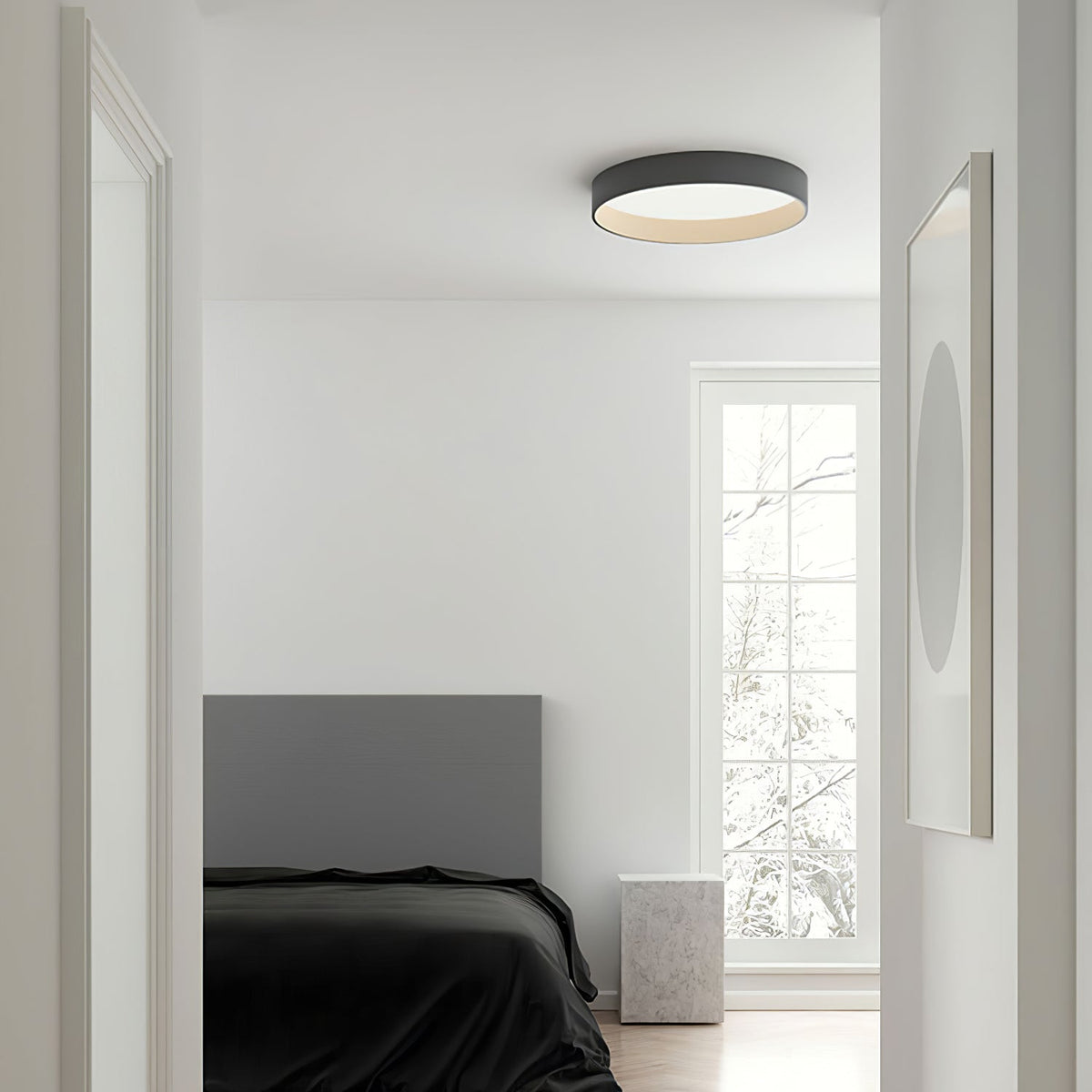 Selona Plafonnier Rond Moderne Minimaliste