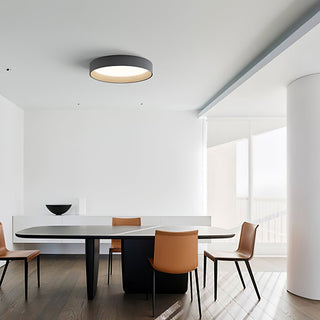 Caraeara Plafonnier Rond Moderne Minimaliste