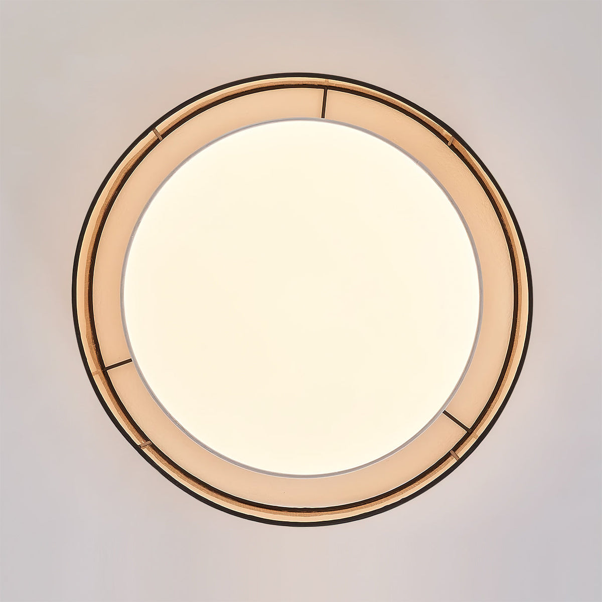 The 50cm Duolla Ceiling Light installed in a hallway.