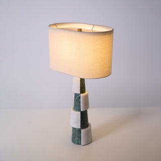 Obelisk Lampe de Table en Marbre