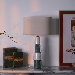 Obelisk Lampe de Table en Marbre