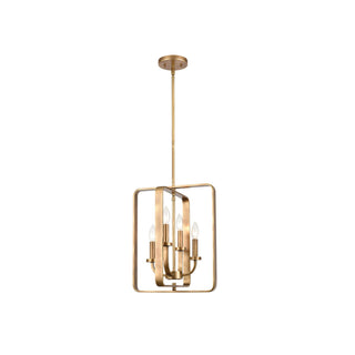 Shade Suspension Métal Laiton Vintage Industrielle
