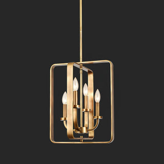 Shade Suspension Métal Laiton Vintage Industrielle